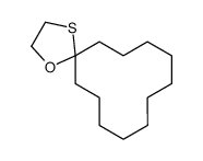1-oxa-4-thiaspiro[4.11]hexadecane Structure