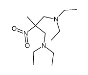 tetra-N-ethyl-2-methyl-2-nitro-propanediyldiamine结构式