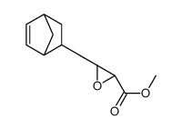 3-双环[2,2,1]庚-5-烯2-基-3-甲基环氧乙烷羧酸甲酯结构式