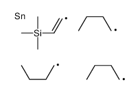 trimethyl(2-tributylstannylethenyl)silane结构式