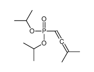 1-di(propan-2-yloxy)phosphoryl-3-methylbuta-1,2-diene Structure
