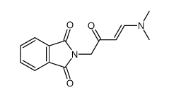(E)-2-(4-(dimethylamino)-2-oxobut-3-enyl)isoindoline-1,3-dione Structure