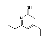 2-Pyrimidinamine,4,6-diethyl-(9CI)结构式