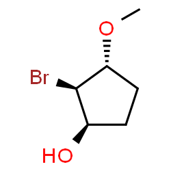 Cyclopentanol, 2-bromo-3-methoxy-, (1-alpha-,2-alpha-,3-ba-)- (9CI) Structure