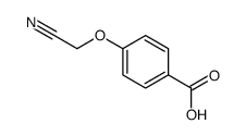 4-(氰基甲氧基)苯甲酸结构式