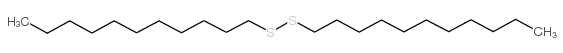 Disulfide, diundecyl结构式
