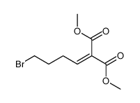 dimethyl 2-(4-bromobutylidene)malonate结构式