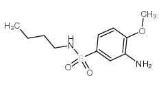 2-anisidine-4-sulfobutylamide structure