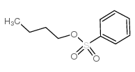 Benzenesulfonic acid,butyl ester Structure