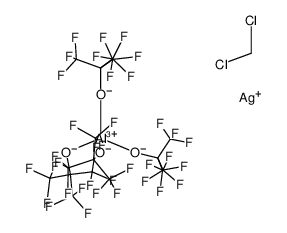 Ag[Al(OtBuF)4]*dichloromethane Structure