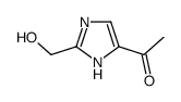 1-[2-(hydroxymethyl)-1H-imidazol-5-yl]ethanone结构式