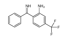 2-(benzenecarboximidoyl)-5-(trifluoromethyl)aniline Structure
