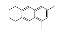 5,7-dimethyl-1,2,3,4-tetrahydro-anthracene Structure