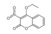 4-ethoxy-3-nitrochromen-2-one Structure