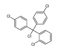 1-chloro-2-[chloro-bis(4-chlorophenyl)methyl]benzene结构式