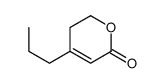 4-propyl-2,3-dihydropyran-6-one Structure