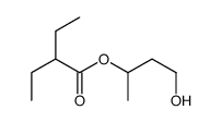 4-hydroxybutan-2-yl 2-ethylbutanoate结构式