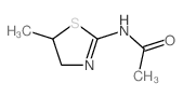 N-(5-methyl-4,5-dihydro-1,3-thiazol-2-yl)acetamide结构式