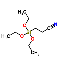 2-氰乙基三乙氧硅烷结构式