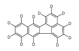 Benzo[k]fluoranthene-d12 Structure