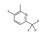 3-碘-2-甲基-6-(三氟甲基)吡啶结构式