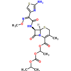 Cefpodoxime proxetil impurity B Structure