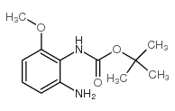 N2-BOC-3-甲氧基-1,2-苯二胺结构式