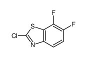 2-CHLORO-6,7-DIFLUOROBENZO[D]THIAZOLE Structure