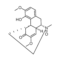 sinomenine N-oxide Structure