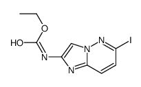 ethyl N-(6-iodoimidazo[1,2-b]pyridazin-2-yl)carbamate结构式