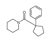(1-phenylcyclopentyl)-piperidin-1-ylmethanone Structure