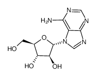 7H-Purin-6-amine,7-a-D-arabinofuranosyl- Structure
