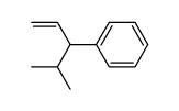 3-phenyl-4-methylpent-1-ene Structure