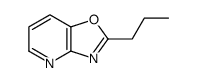 2-Propyl[1,3]oxazolo[4,5-b]pyridine结构式