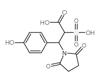 sulfosuccinimidyl-3-(4-hydroxyphenyl)propionate Structure