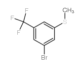 3-溴-5-三氟甲基硫代苯甲醚结构式