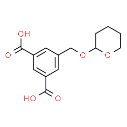 5-(((四氢-2H-吡喃-2-基)氧基)甲基)间苯二甲酸结构式