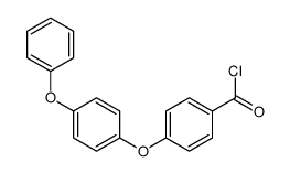 4-(4-phenoxyphenoxy)benzoyl chloride Structure