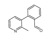2-(2-methyl-pyridin-3-yl)-benzaldehyde结构式