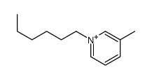 1-hexyl-3-methylpyridin-1-ium Structure