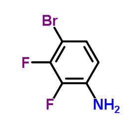 4-Bromo-2,3-difluoroaniline Structure