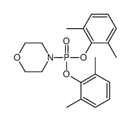 4-bis(2,6-dimethylphenoxy)phosphorylmorpholine结构式