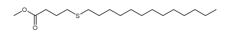 methyl 5-thiastearate结构式