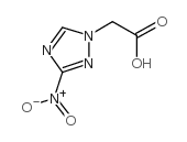 (3-硝基-1H-1,2,4-噻唑-1-基)乙酸结构式