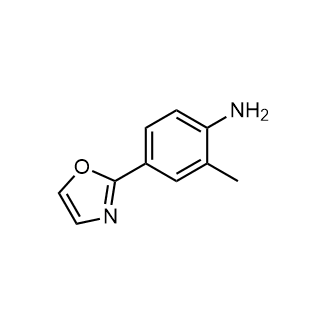 2-甲基-4-(噁唑-2-基)苯胺结构式