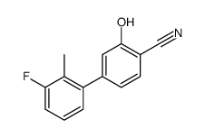 4-(3-fluoro-2-methylphenyl)-2-hydroxybenzonitrile Structure