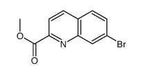 7-Bromoquinoline-2-carboxylic acid methyl ester structure