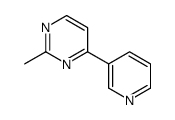 2-METHYL-4-(PYRIDIN-3-YL)PYRIMIDINE结构式