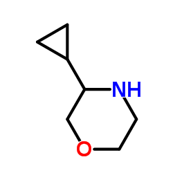 (3s)-3-cyclopropylmorpholine Structure