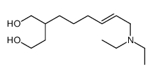 2-[6-(diethylamino)hex-4-enyl]butane-1,4-diol Structure